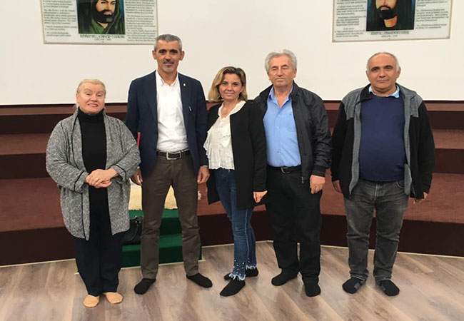 Avusturya Şah Hatayi Cemevi ‘ni ziyaret.